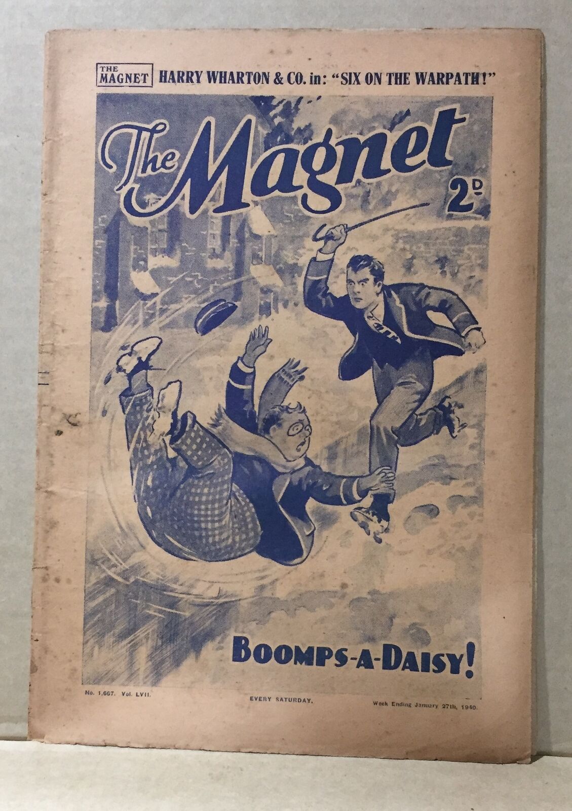 COMIC BOOK - THE MAGNET 2D NO.1667 1940