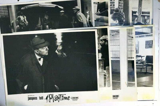 ORIGINAL LOBBY CARDS - PLAYTIME - 1967 -  set of 8