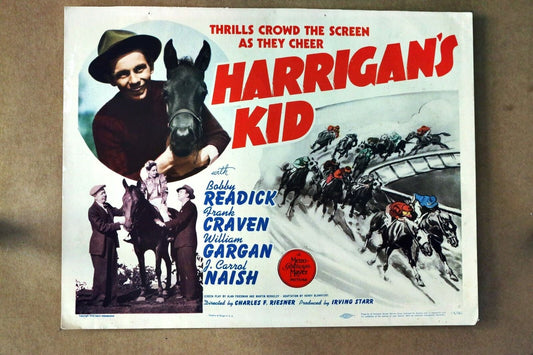 ORIGINAL LOBBY CARD - HARRIGAN'S KID - 1943 - title