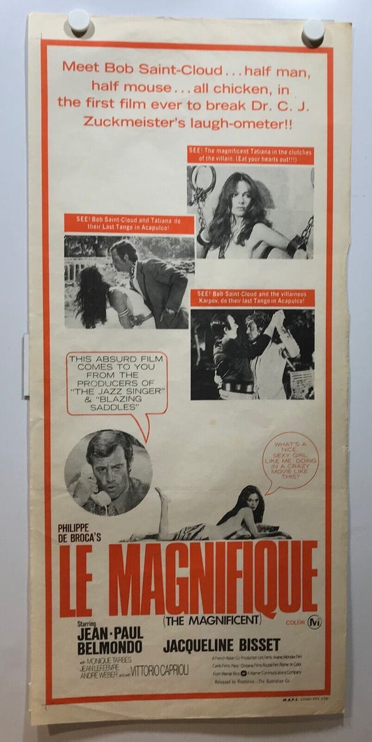 ORIGINAL DAYBILL MOVIE POSTER - LE MAGNIFIQUE