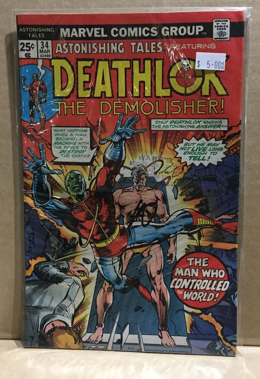 COMIC BOOK - MARVEL DEATHLOK THE DEMOLISHER 34