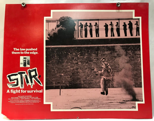 ORIGINAL LOBBY CARD - STIR (f) - 1980 - original Lobby Card - Australian