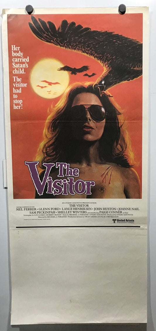 ORIGINAL DAYBILL MOVIE POSTER - THE VISITOR - 1979