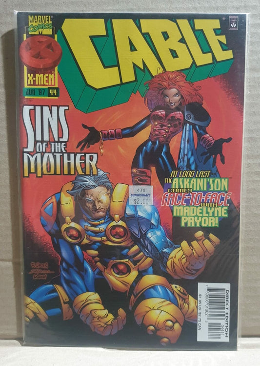 COMIC BOOK - MARVEL CABLE #44