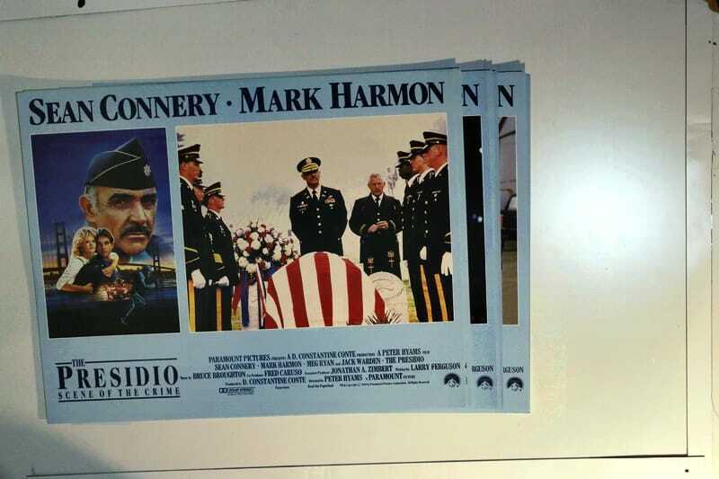 ORIGINAL LOBBY CARDS - THE PRESIDIO - 1988 - set of 8