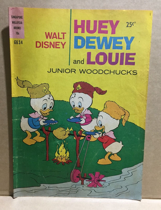 WALT DISNEY COMIC BOOK - HUEY DEWEY LOUIE G634  australian