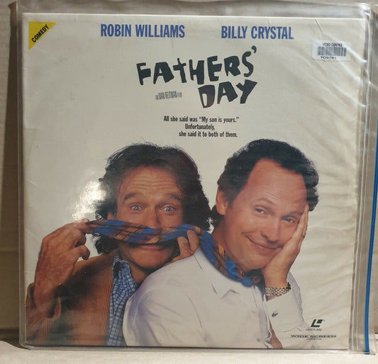 LASERDISC MOVIE - FATHER'S DAY - Robin Williams, Billy Crystal