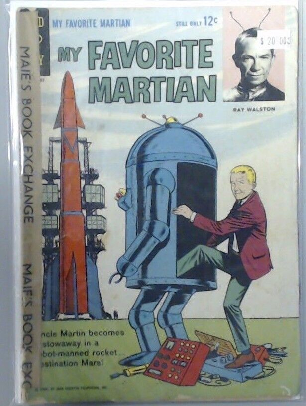 Comic Book Gold Key My Favorite Martian Ray Walston Tv Show 1960's