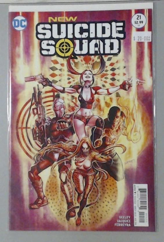 COMIC BOOK - SUICIDE SQUAD DC #21 HARLEY QUINN