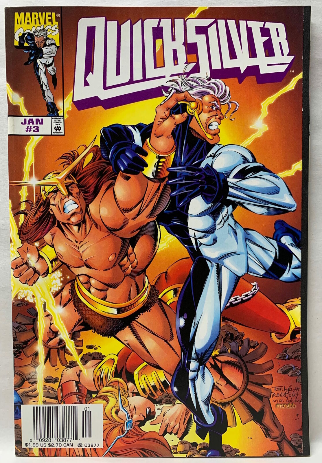 COMIC BOOK - QUICKSILVER #3