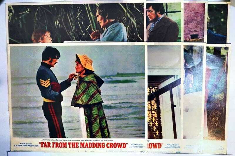 ORIGINAL LOBBY CARDS - FAR FROM THE MADDING CROWD - 1968 - set of 8