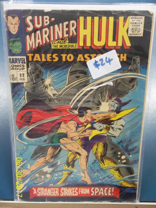 SUB-MARINER & THE INCREDIBLE HULK NUMBER 88 COMIC BOOK FAIR CONDITION