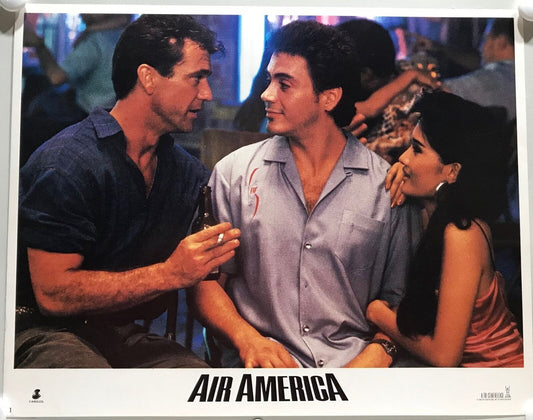 ORIGINAL LOBBY CARDS - AIR AMERICA - 1990 - set of 8