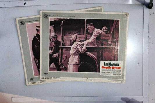 ORIGINAL LOBBY CARDS - SERGEANT RYKER - 1968 - set of 8