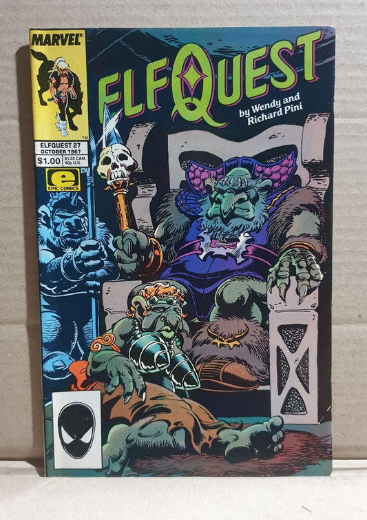 COMIC BOOK -  MARVEL ELF QUEST #27