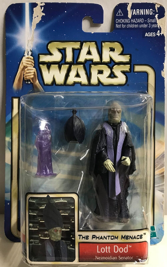 STAR WARS - HASBRO - TPM- LOTT DOD - "NEIMOIDIAN SENATOR" - with Darth Sidious