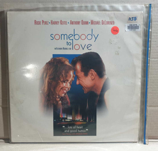 LASERDISC MOVIE - SOMEBODY TO LOVE - Rosie Perez, Harvey Keitel, Anthony Quin...