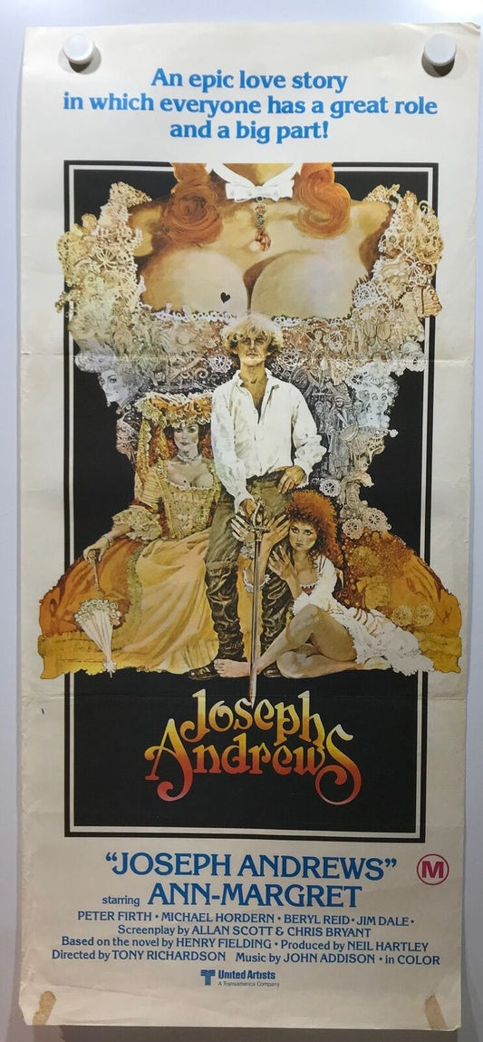 ORIGINAL DAYBILL MOVIE POSTER - JOSEPH ANDREWS