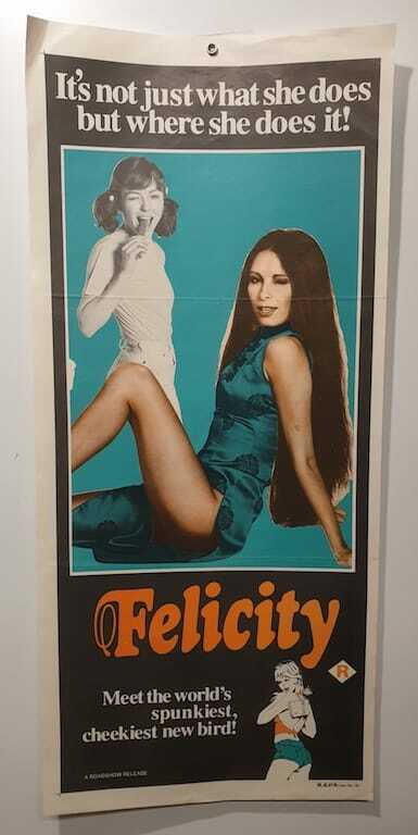 ORIGINAL DAYBILL MOVIE POSTER - FELICITY - ADULT