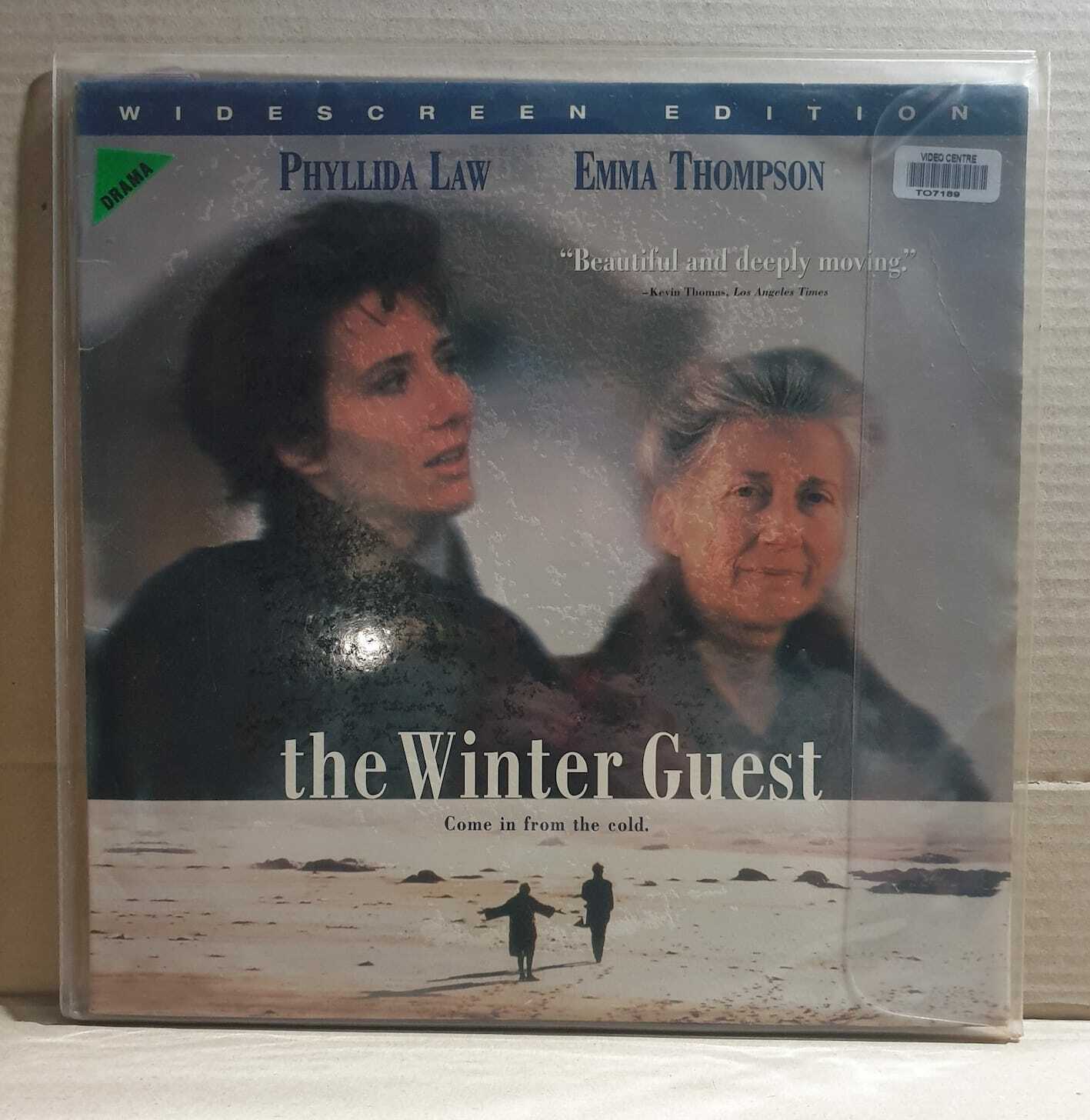 LASERDISC MOVIE - THE WINTER GUEST - Phyllida Law, Emma Thompson