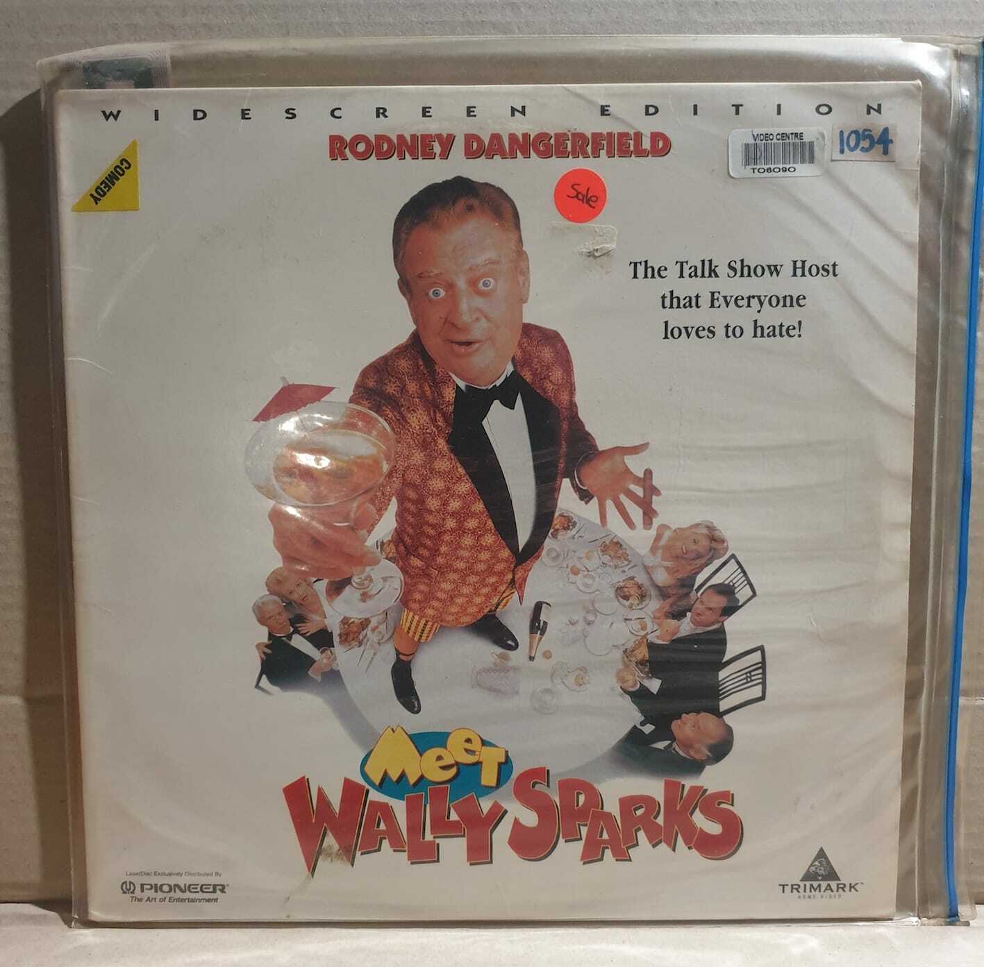 LASERDISC MOVIE - MEET WALLY SPARKS - Rodney Dangerfield