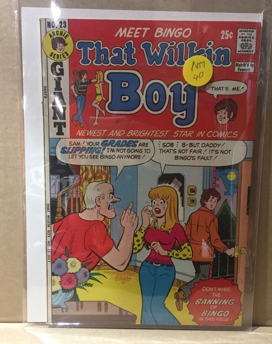 COMIC BOOK - THAT WALKIN BOY NO.23 ARCHIE BINGO GIANT