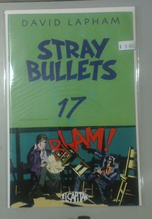 COMIC BOOK MAGAZINE -- DAVID LAPHAM STRAY BULLETS 17