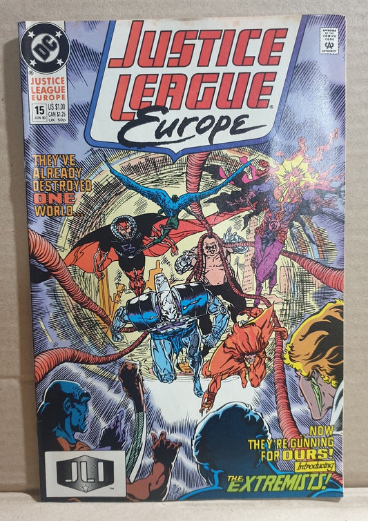 COMIC BOOK - DC JUSTICE LEAGUE EUROPE #15