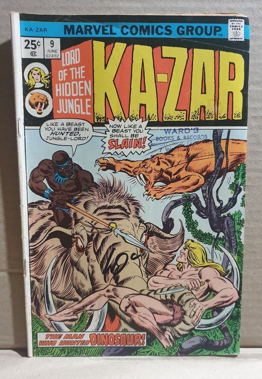 COMIC BOOK - MARVEL KAZAR #9