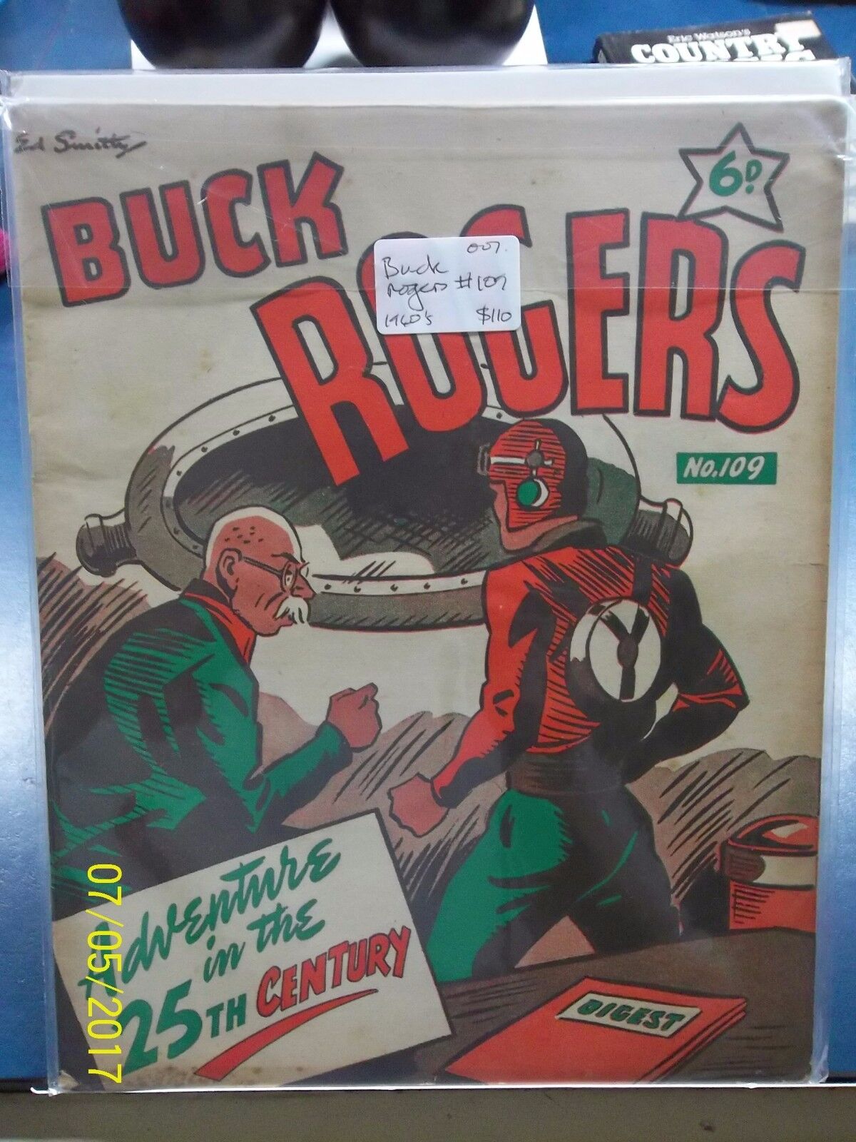 COMIC BOOK - TIP TOP COMICS - THE ADVENTURES OF BUCK ROGERS #109