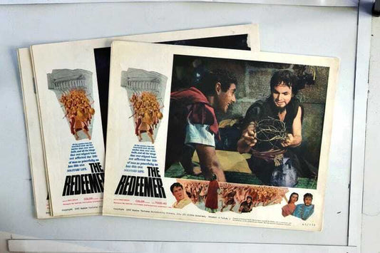 ORIGINAL LOBBY CARDS - THE REDEEMER  - 1965 - set of 8