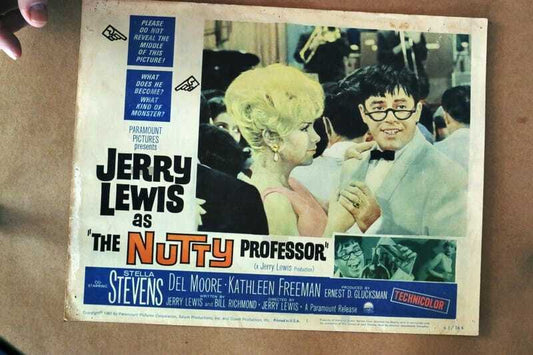 ORIGINAL LOBBY CARD - THE NUTTY PROFESSOR - 1963 - title card