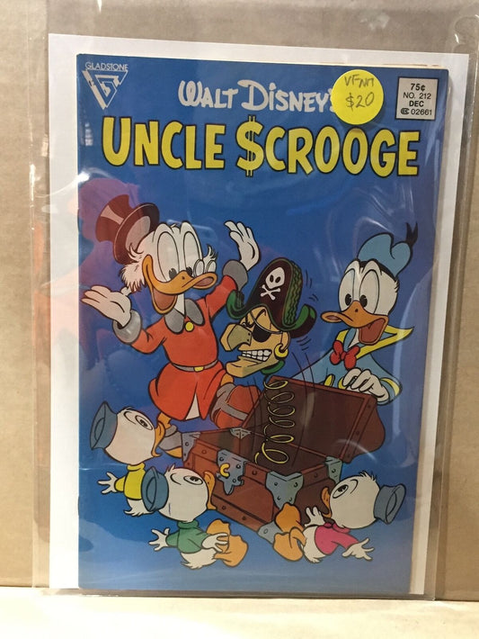 COMIC BOOK - WALT DISNEY UNCLE SCROOGE 212