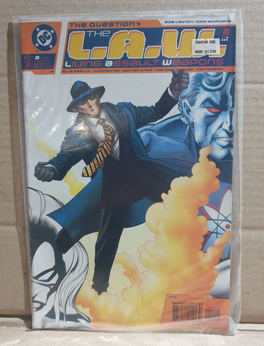 COMIC BOOK -  DC THE L.A.W. LIVING ASSAULT WEAPONS #2 OF 6