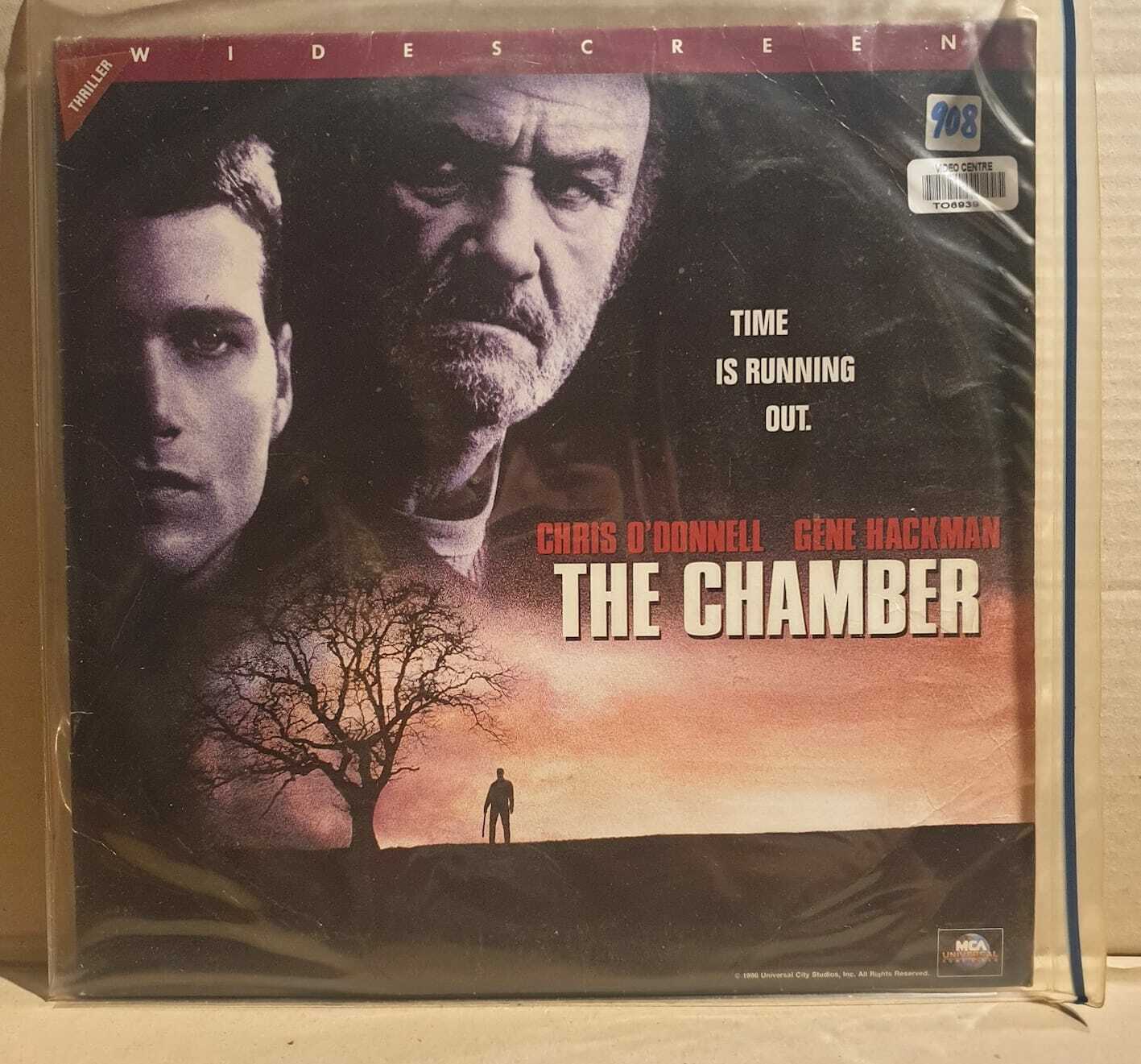 LASERDISC MOVIE - THE CHAMBER - Chris O'Donnell, Gene Hackman