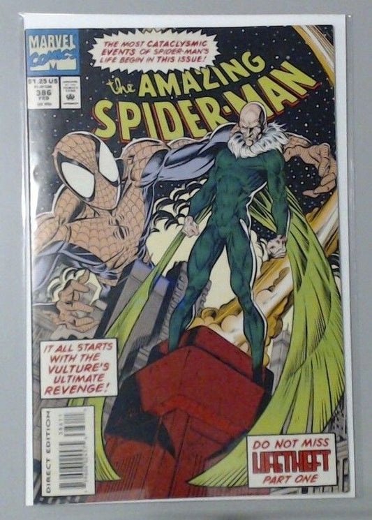 COMIC BOOK -- THE AMAZING SPIDER-MAN -- MARVEL #386