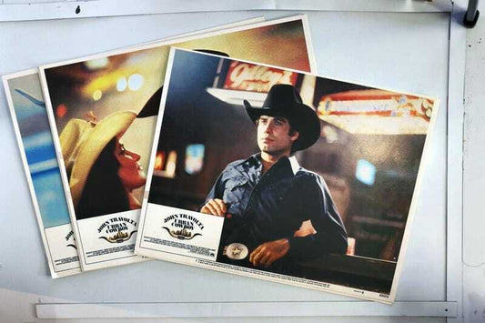 ORIGINAL LOBBY CARDS - URBAN COWBOY - 1980 - set of 8