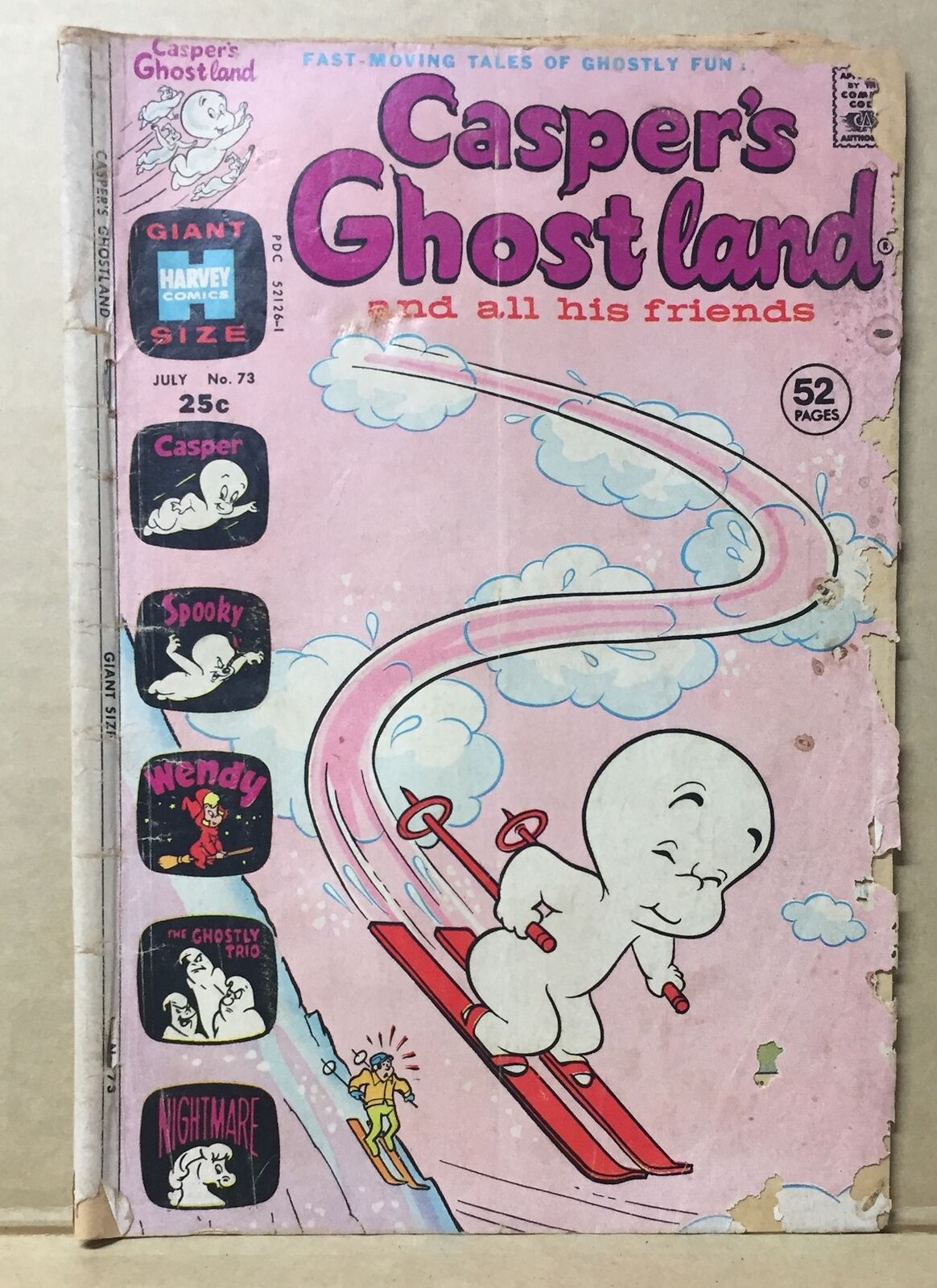 COMIC BOOK - CASPER'S GHOST LAND 73