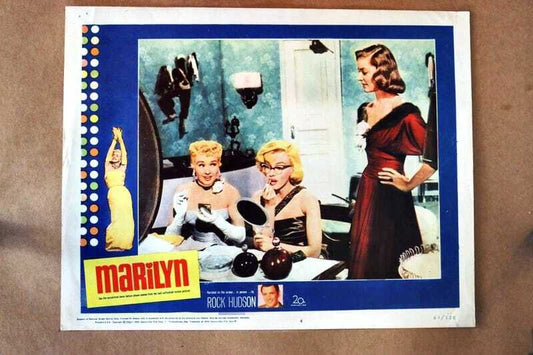 ORIGINAL LOBBY CARD - MARILYN - 1963 - key #4 card