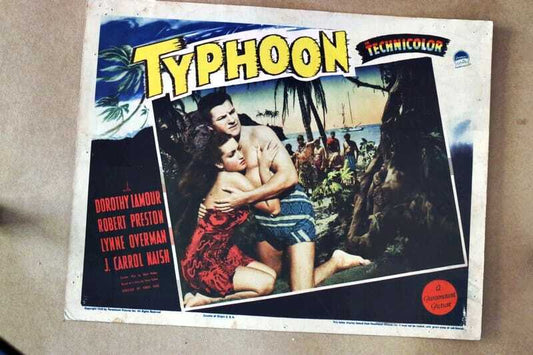 ORIGINAL LOBBY CARD - TYPHOON (a) - 1940