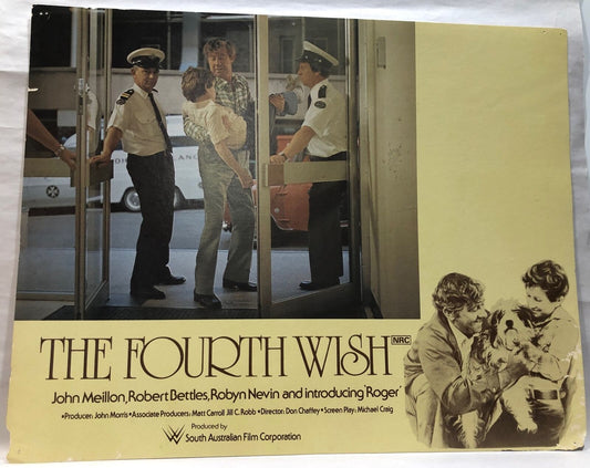 ORIGINAL LOBBY CARD - FOURTH WISH (e) - 1976 - Australia