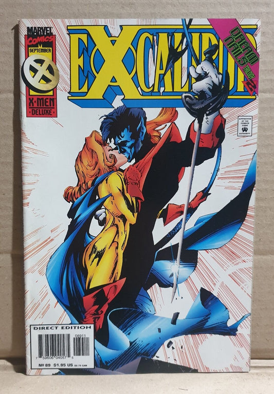 COMIC BOOK -  MARVEL EXCALIBUR #89