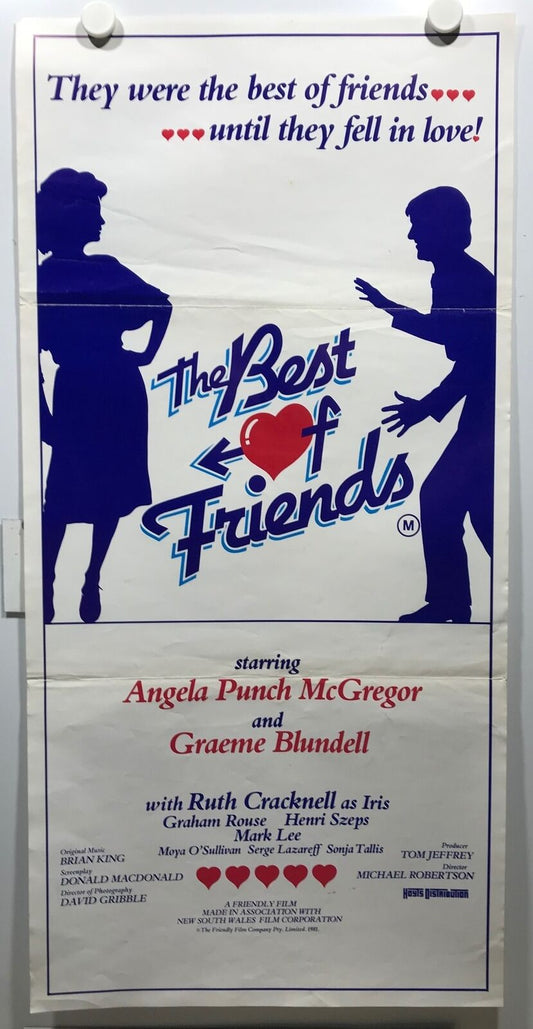 ORIGINAL DAYBILL MOVIE POSTER - THE BEST OF FRIENDS – AUSTRALIAN