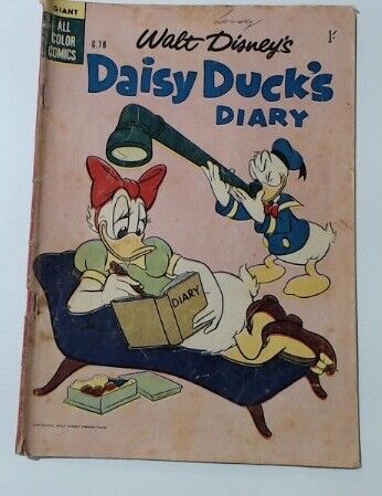 COMIC BOOK ~~ WALT DISNEY'S DAISY DUCK'S DIARY G.78