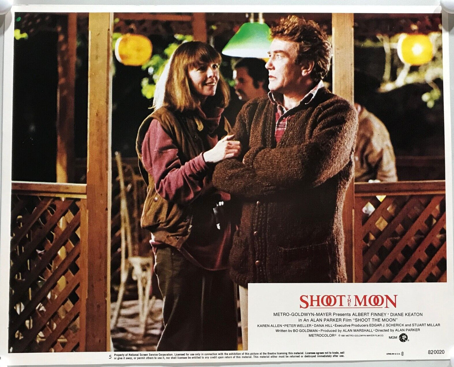 ORIGINAL LOBBY CARDS - SHOOT THE MOON - 1982 - set of 8