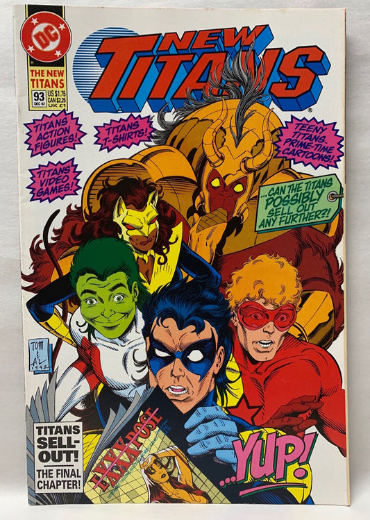 COMIC BOOK - NEW TITANS #93