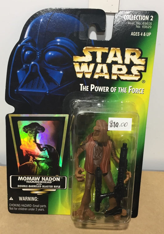 STAR WARS - KENNER - POTF - MOMAW NADON "HAMMERHEAD" - with Double-Barreled