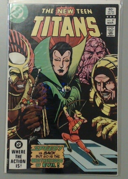 COMIC BOOK MAGAZINE - THE NEW TEEN TITANS DC NO.29