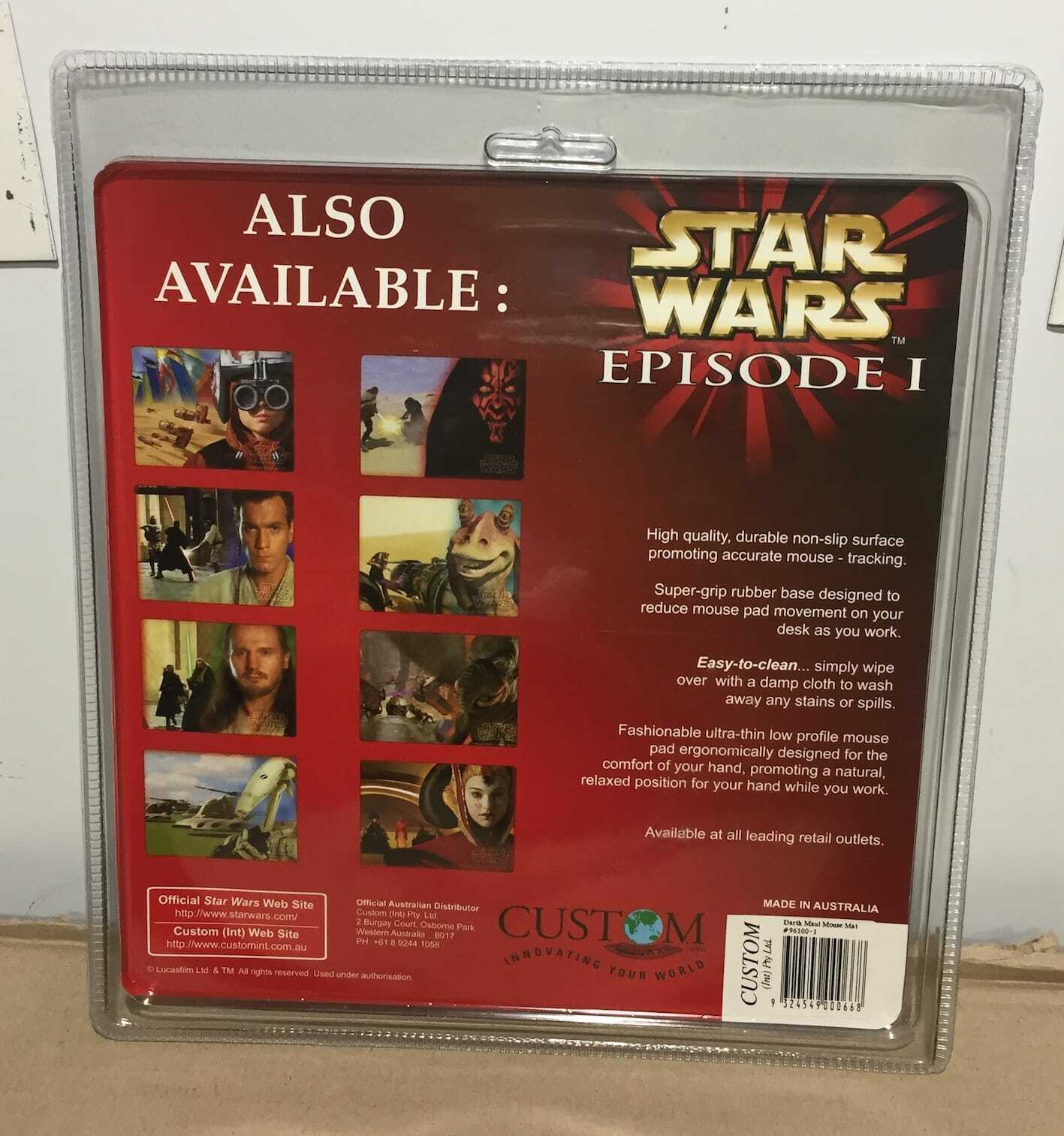 STAR WARS - EPISODE 1 - DARTH MAUL - MOUSE PAD