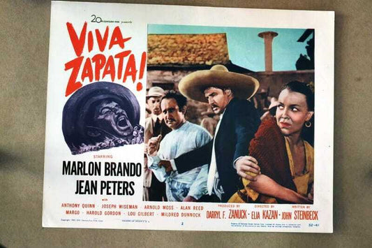 ORIGINAL LOBBY CARD - VIVA ZAPATA - 1952 - card #2